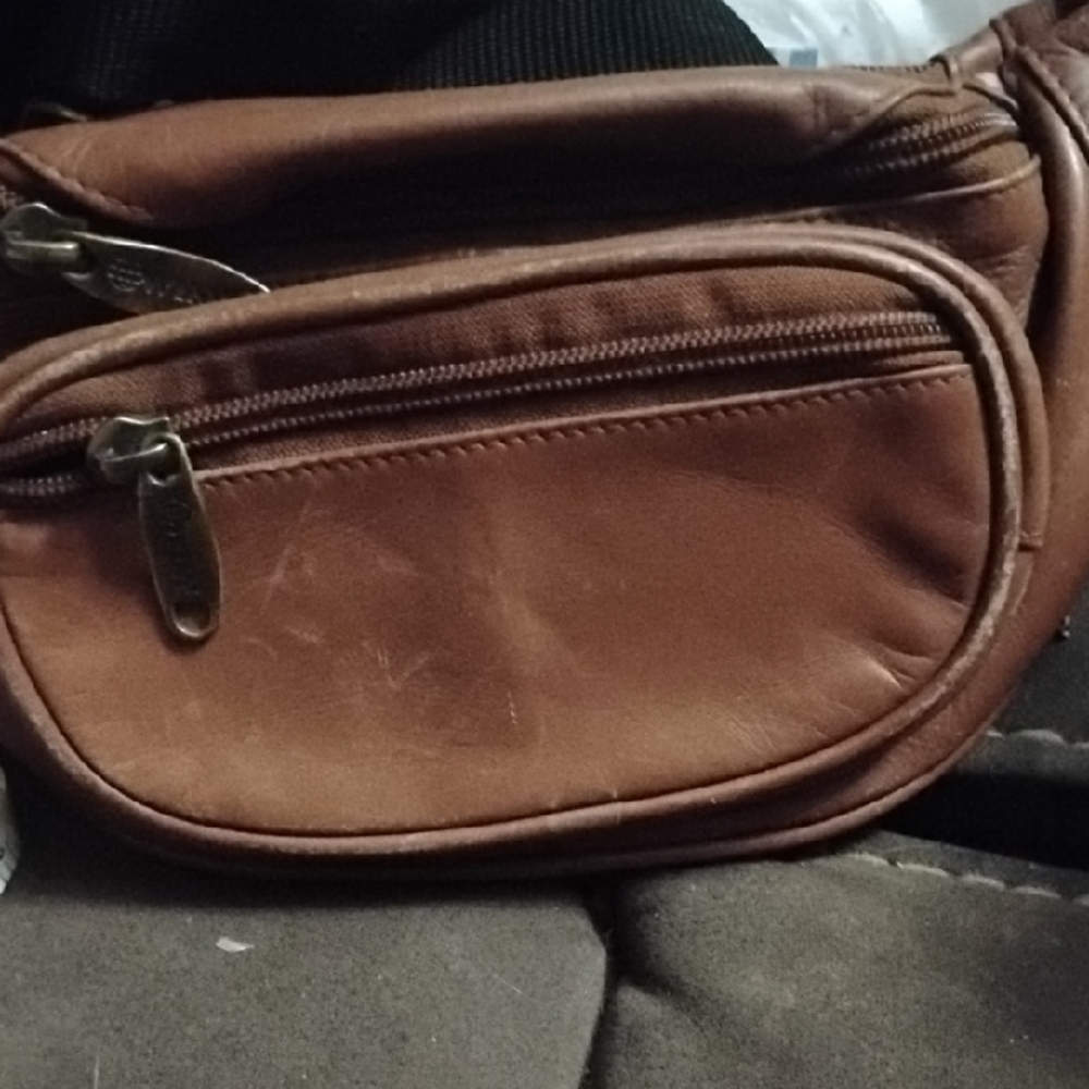 Brown Leather Men's Bag